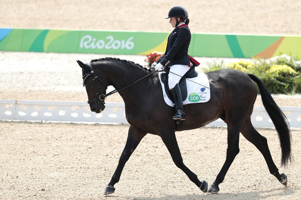 Horse of British Paralympic gold medallist Baker dies