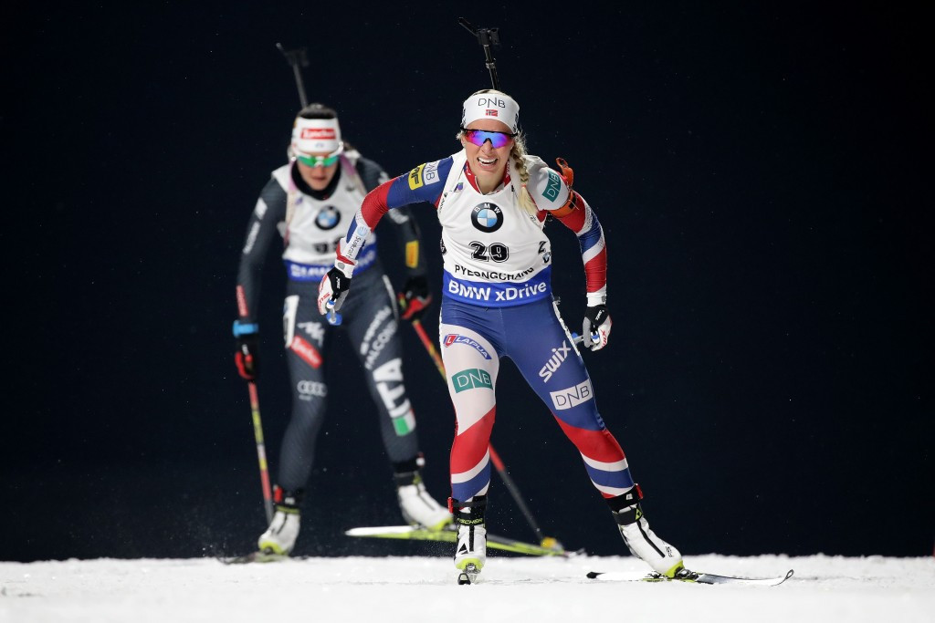 Tiril Eckhoff of Norway finished in second place ©Getty Images