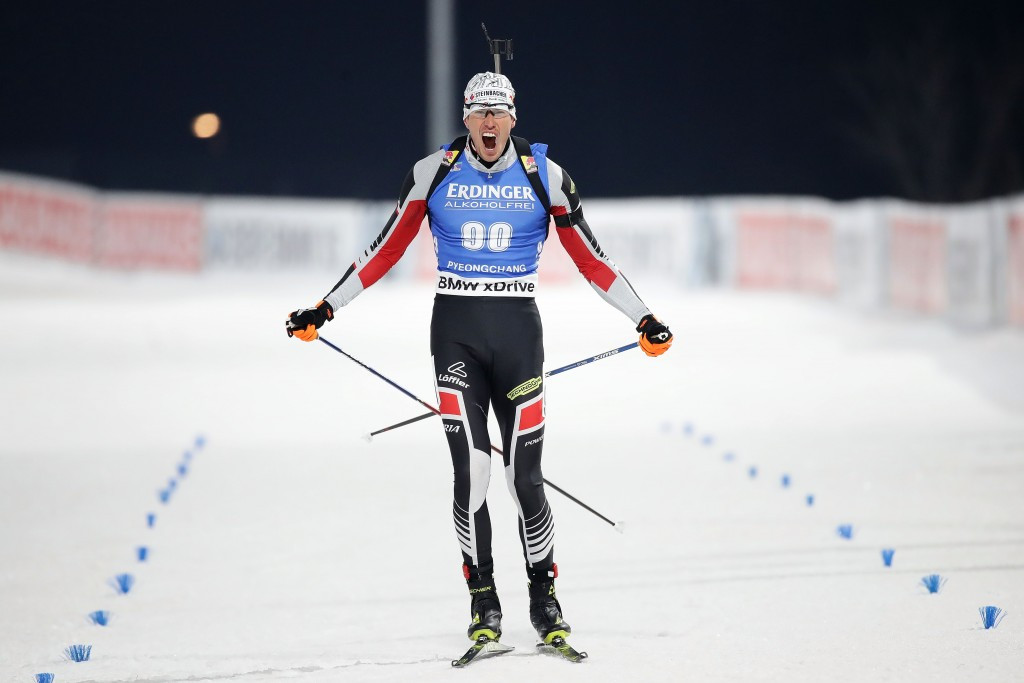 Austria's Julian Eberhard won today's race ©Getty Images