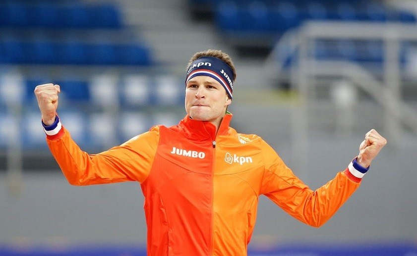 Dutchman Sven Kramer will bid for a ninth title in Hamar ©ISU