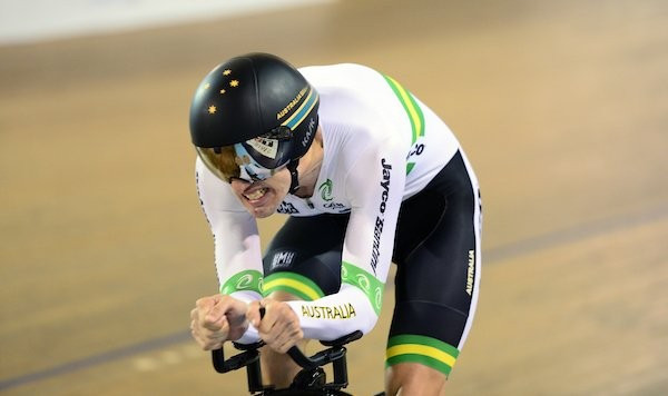 David Nicholas secured one of three Australian gold medals ©Cycling Australia/Twitter