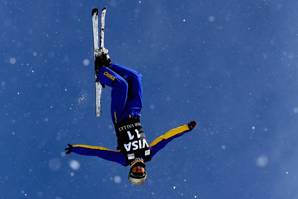 Zhou Hang of China claimed aerials victory today ©Getty Images