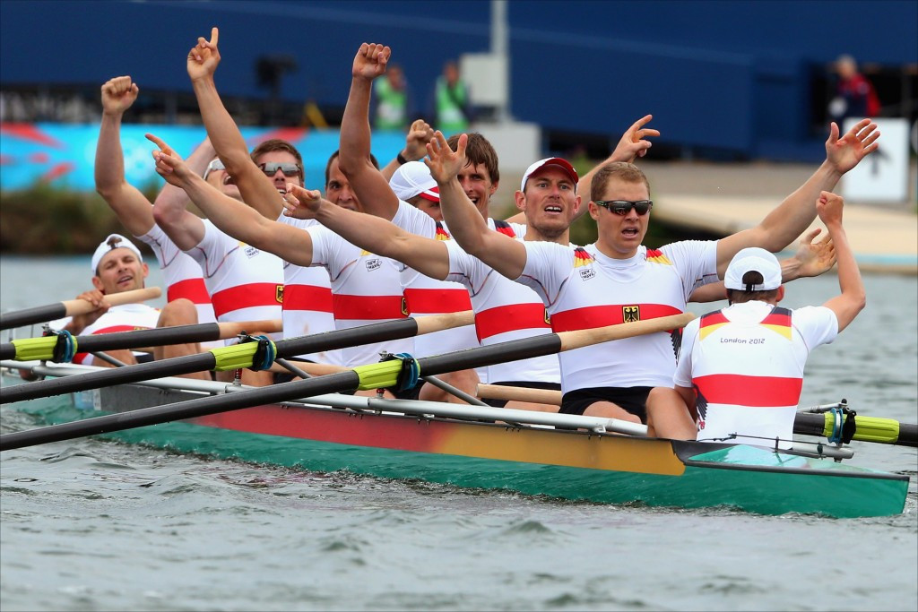 British and German flagship eights on collision course at Lucerne World Rowing Cup