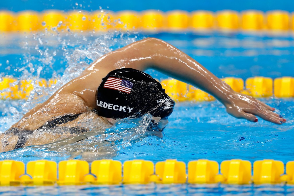 Katie Ledecky of the United States is hoping to earn another five Olympic titles at the Tokyo 2020 Games ©Getty Images
