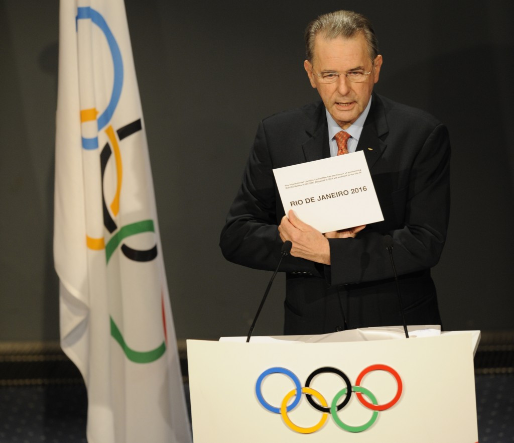 Thomas Bach's predecessor Jacques Rogge awarded Rio de Janeiro the 2016 Olympics over Tokyo, Madrid and Chicago in 2009 ©Getty Images