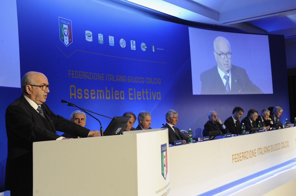 Tavecchio re-elected President of Italian Football Federation