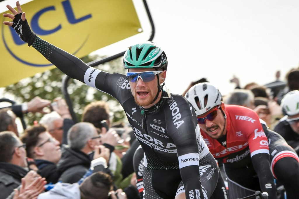 Ireland's Bennett sprints to historic victory on third stage of Paris-Nice