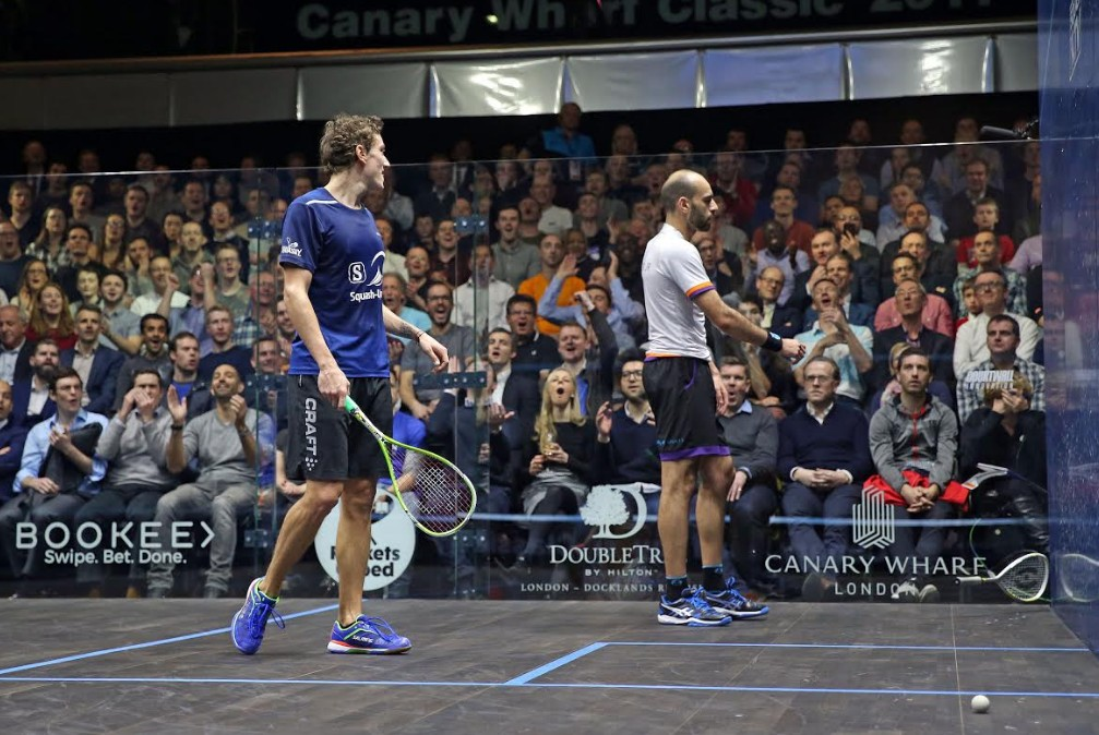 Marwan Elshorbagy fails to take Chicago form into PSA Canary Wharf Classic