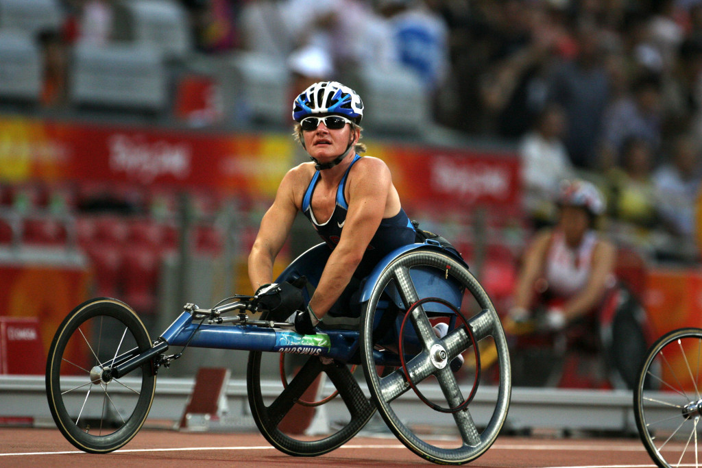 Cheri Blauwet won seven Paralympic medals as a wheelchair racer ©Getty Images