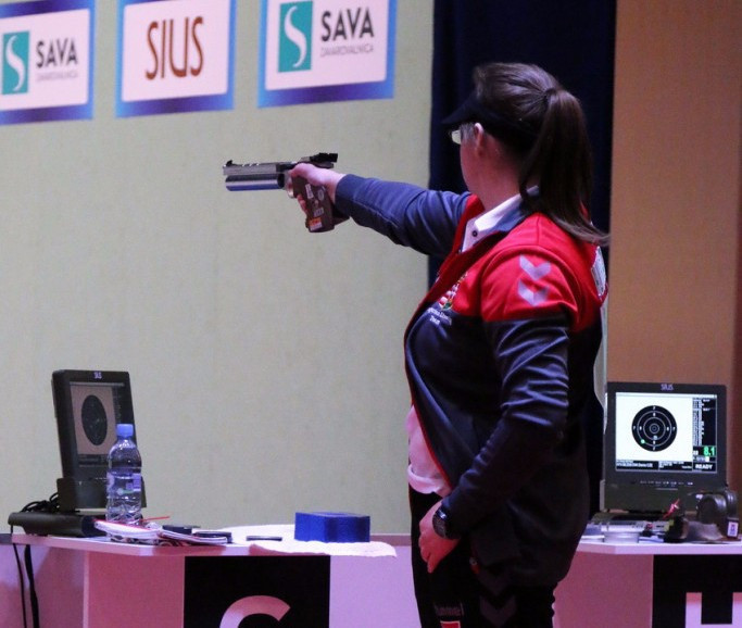 Hungary's Veronika Major secured the first gold medal of the European Championships ©ESC