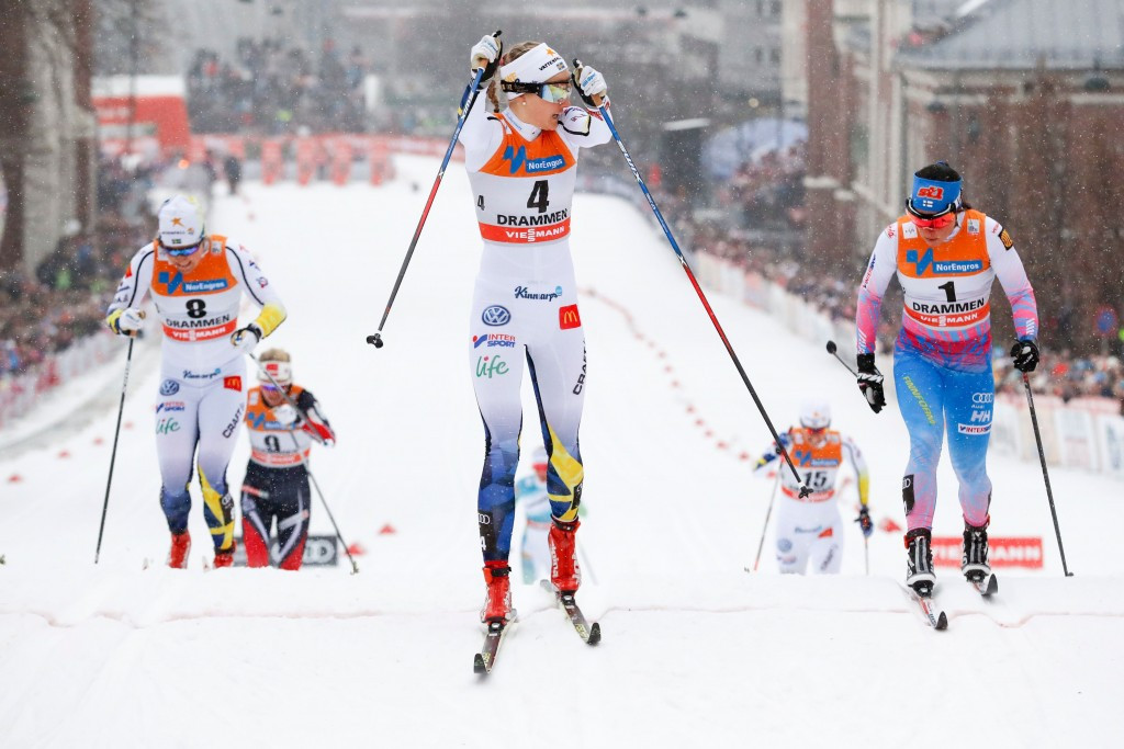 Sweden's Nilsson wins women's sprint at FIS Cross-Country World Cup