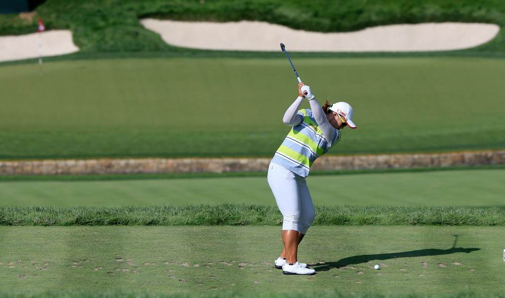 South Korea's Amy Yang has shot the second lowest score after 36 holes in the Women's US Open history ©Getty Images