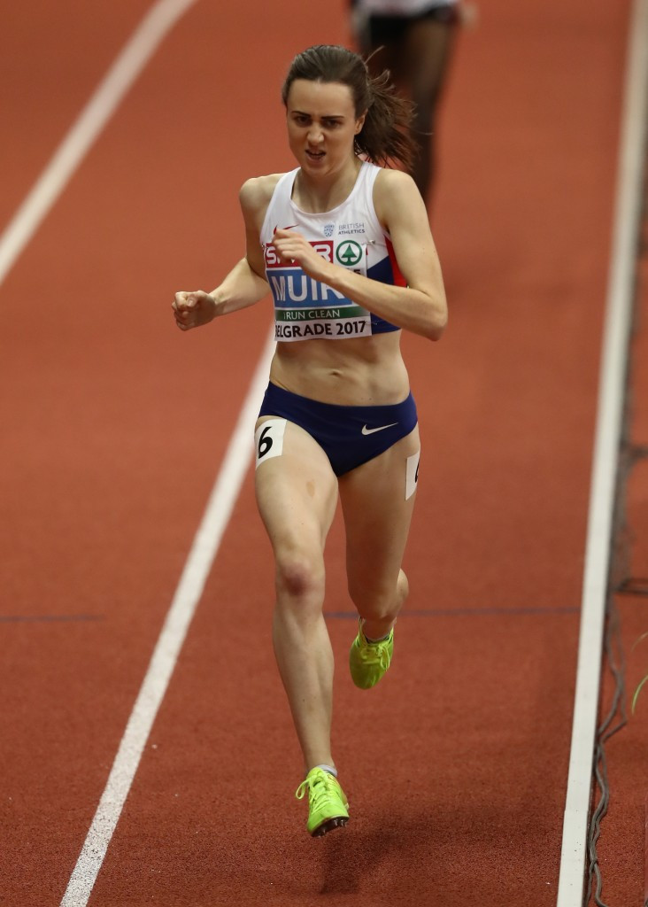 Laura Muir is aiming to compete in 1500 and 5,000m events at this year's IAAF World Championships in London ©Getty Images