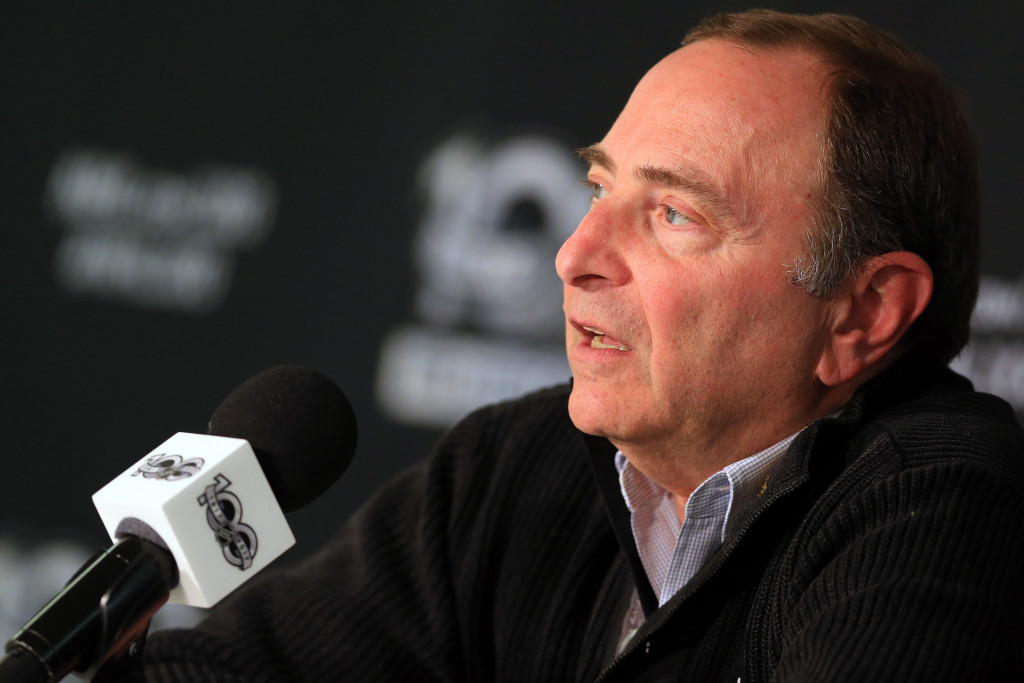 NHL commissioner Gary Bettman has said “there's absolutely nothing new" with regards to NHL players participating at Pyeongchang 2018 ©Getty Images