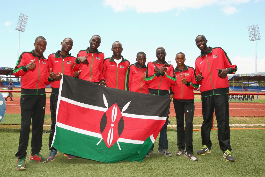 Kenyan athletes won seven medals at the last Commonwealth Youth Games in Apia in 2015, including four gold ©Getty Images