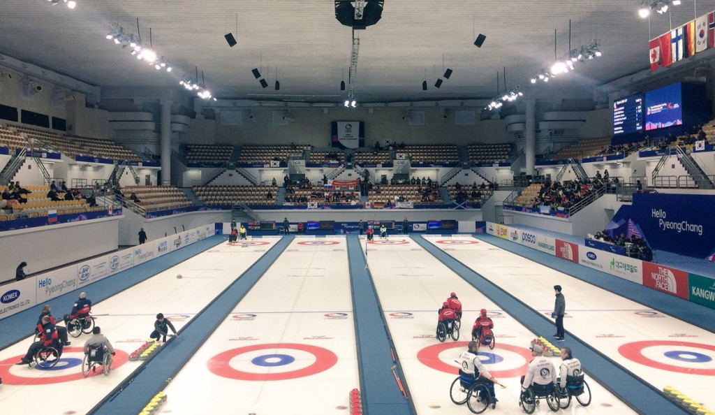 The tournament, which is doubling as a test event for the 2018 Winter Paralympic Games, concludes tomorrow ©WCF