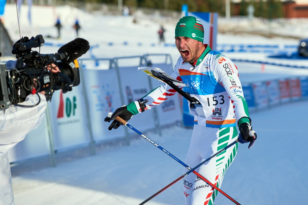 Bulgarian Stanimir Belomazhev claimed the gold medal in the men's middle distance event ©IOF