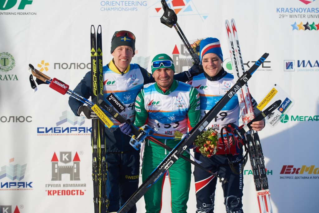 Stanimir Belomazhev claimed victory by 15 seconds in Krasnoyarsk ©IOF