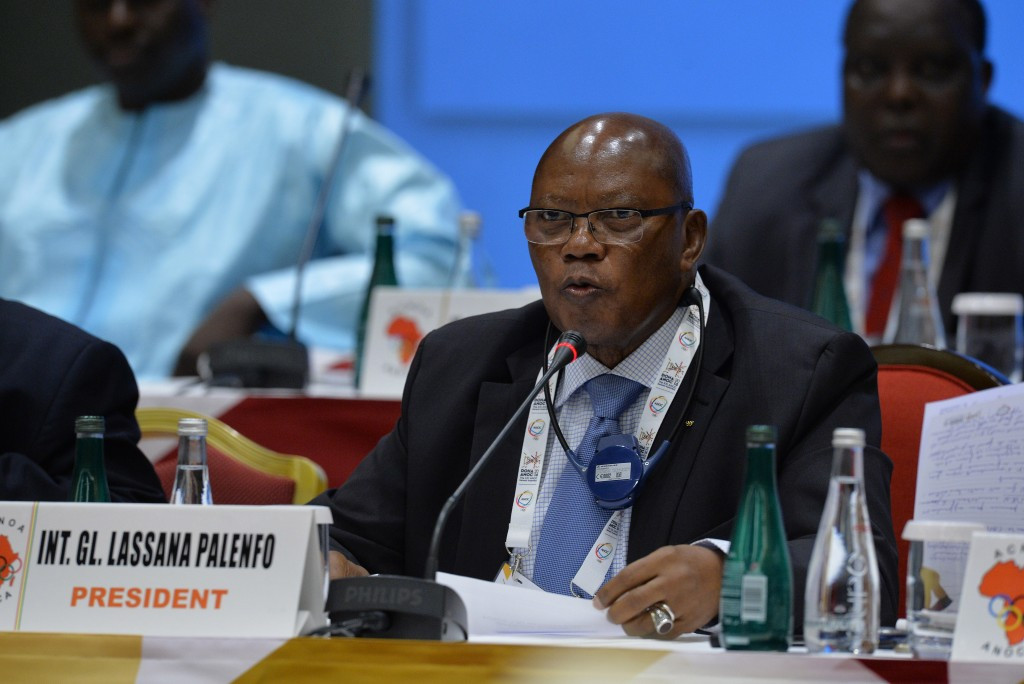 Lassana Palenfo is the current President of the Association of National Olympic Committees of Africa, a role he has held since 2005, but has not yet announced whether he will stand for re-election ©Getty Images