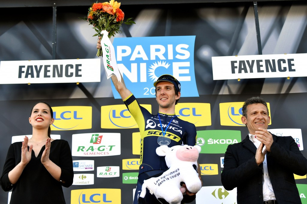 Yates makes late charge to win sixth stage of Paris-Nice