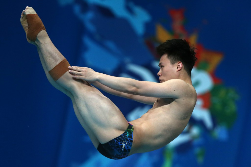Xie wins first FINA Diving World Series gold as China rule in Guangzhou