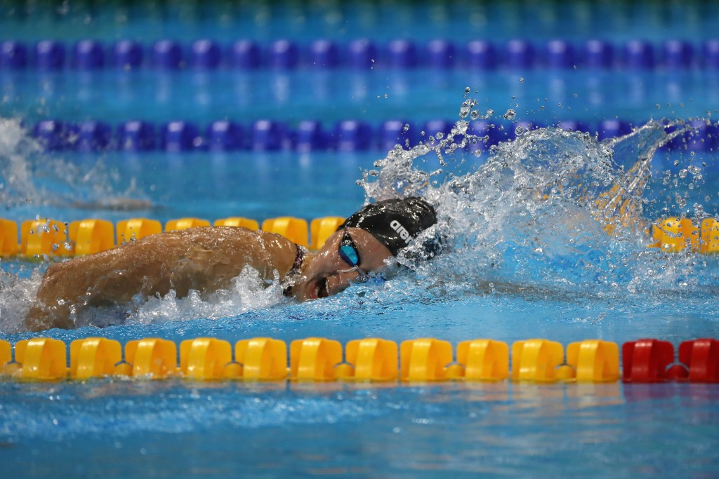 Paralympic star Long wins two gold medals as Para Swimming World Series opens