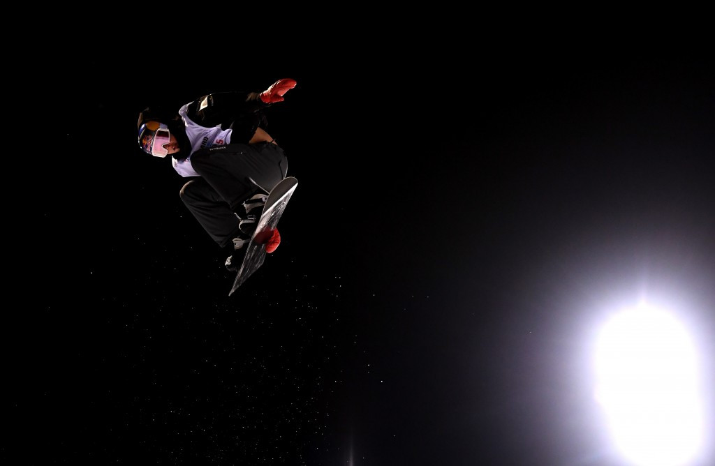 Australia's Scotty James retained his men's snowboard halfpipe world title ©Getty Images