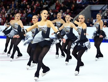 Finland's first team, Fintastic, ended up in second place ©ISU