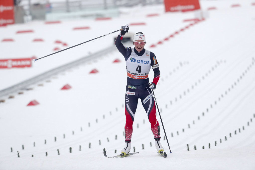Bjoergen wins in Oslo as Weng closes in on FIS Cross-Country World Cup title
