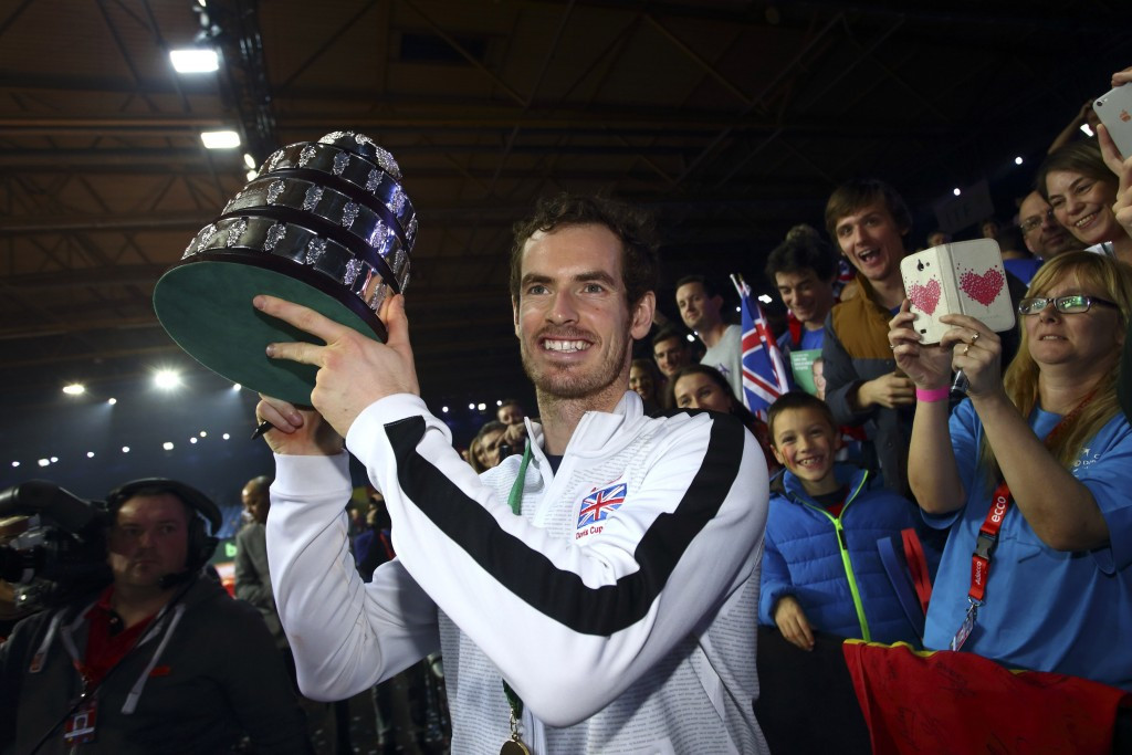 Sir Andy Murray played a leading role in helping Britain win the Davis Cup in 2015 - but is playing in the tournament still a target now he has achieved that goal? ©Getty Images