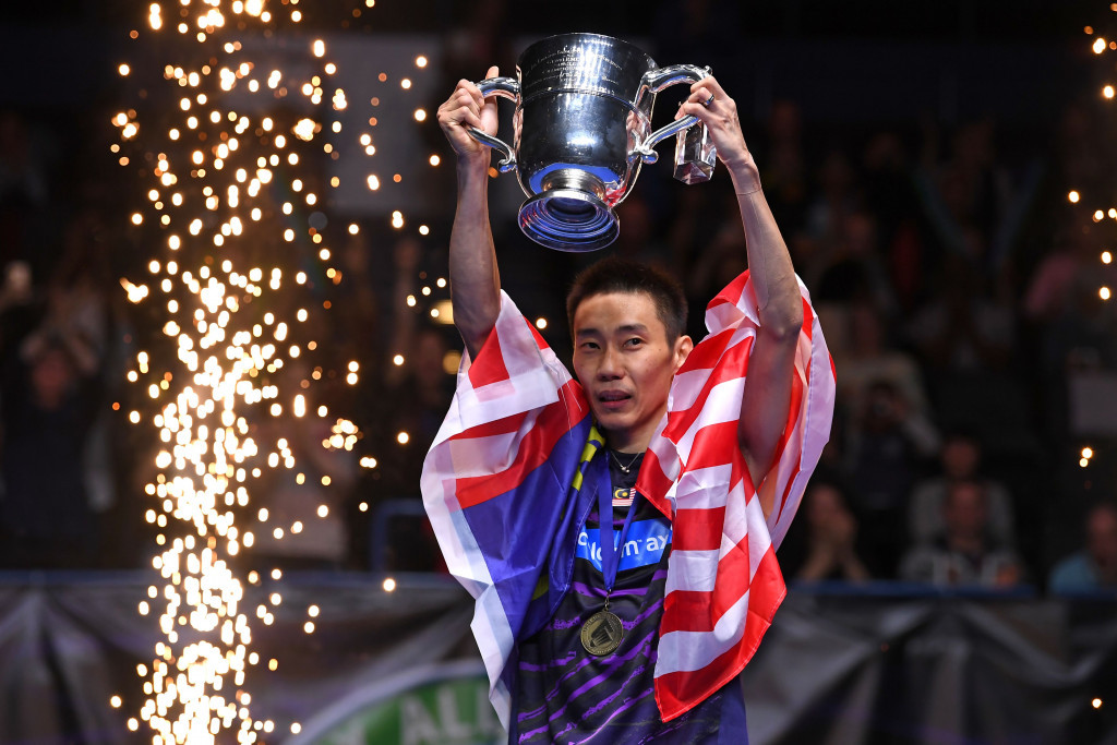 Lee Chong Wei of Malaysia secured his fourth title ©Getty Images