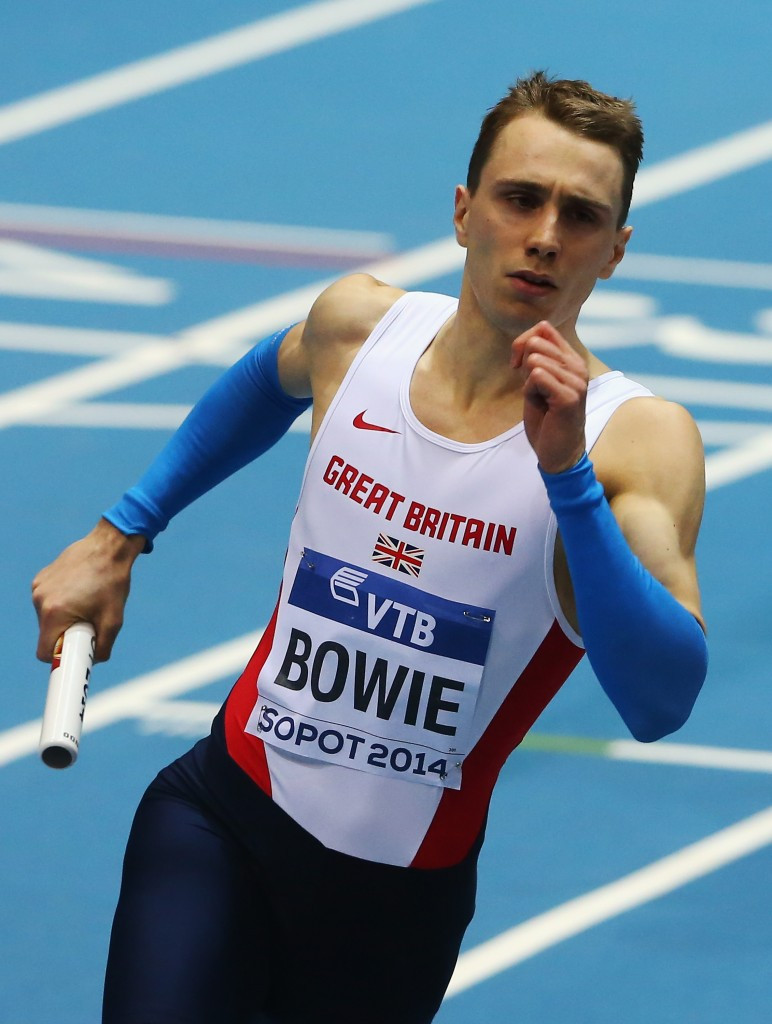 Jamie Bowie, an IAAF World Indoor Championships silver medallist, has been appointed as Scotland's team manager for gymnastics at Gold Coast 2018 ©Getty Images