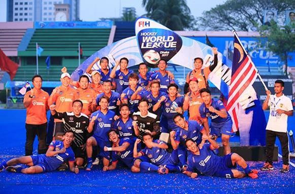 Malaysia win first men's Hockey World League event in Dhaka