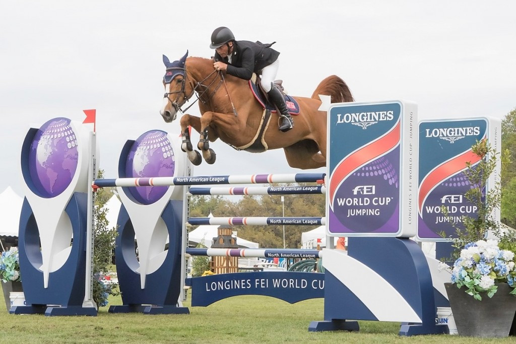 Todd Minikus of the United States went double clear in Ocala ©FEI