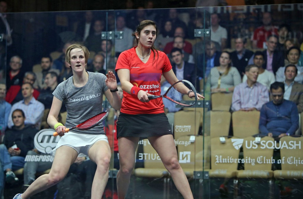 Nour El Sherbini will begin the defence of her world title against a qualifier ©PSA