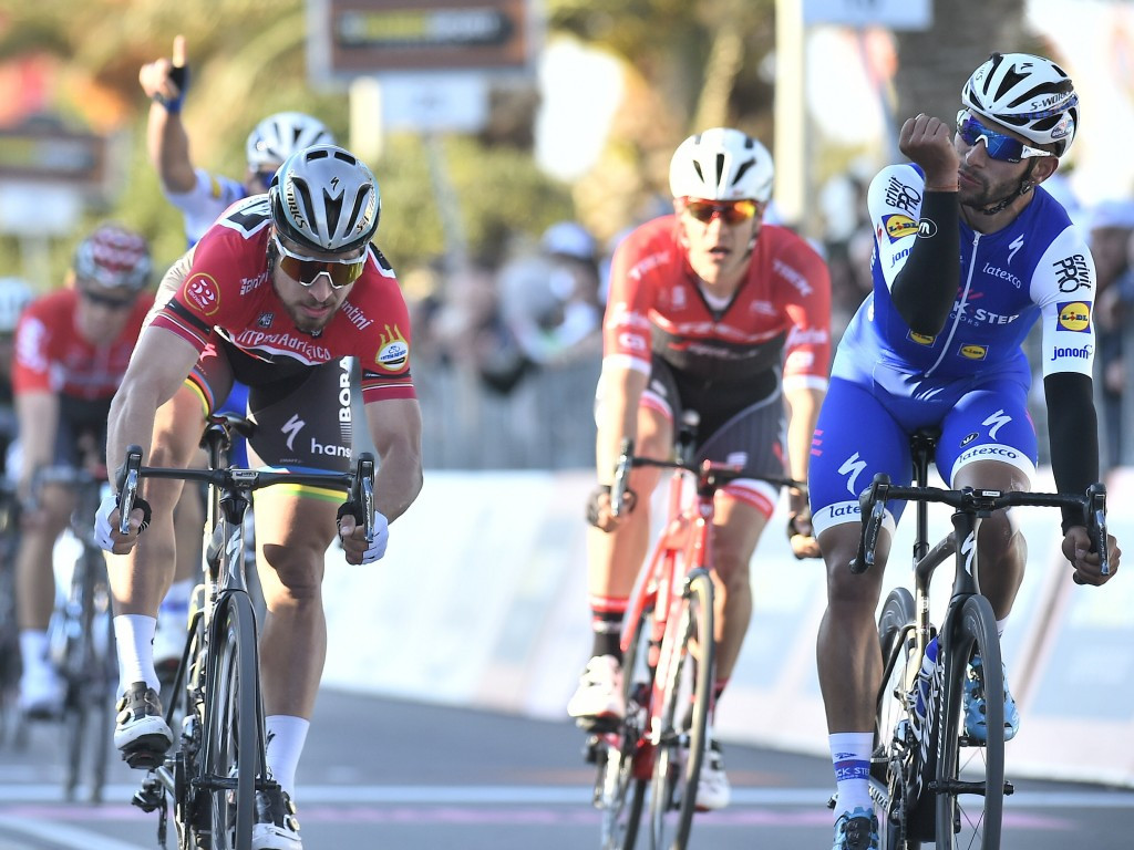 Gaviria beats Sagan to win penultimate stage of Tirreno-Adriatico