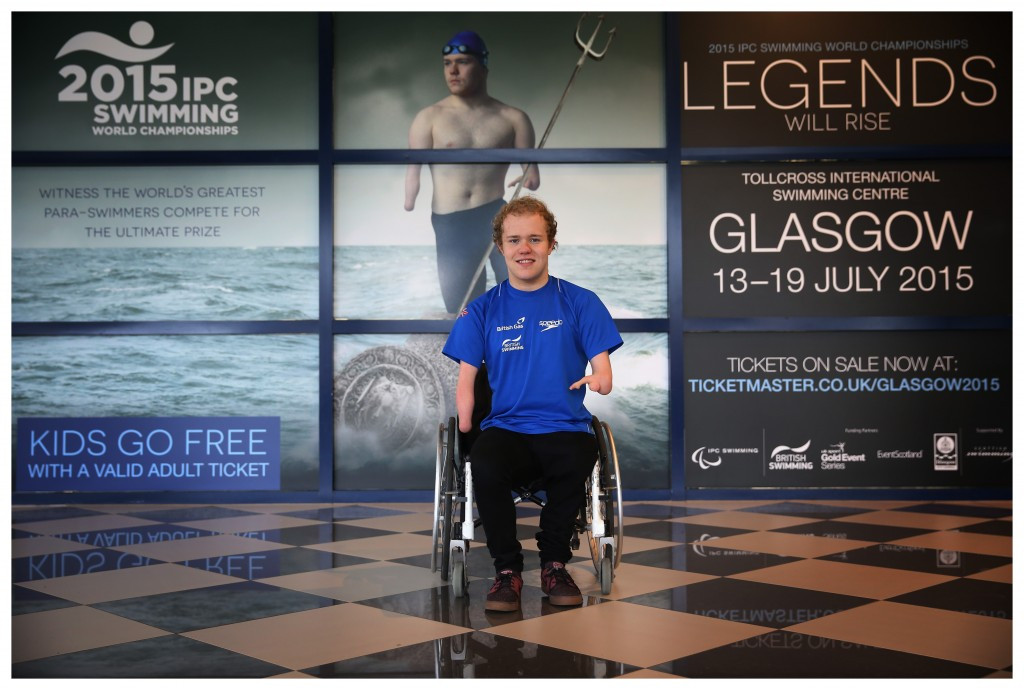 Britain’s four-time European champion Andrew Mullen is among the home competitors hoping to impress at the IPC  Swimming World Championsips in Glasgow 
