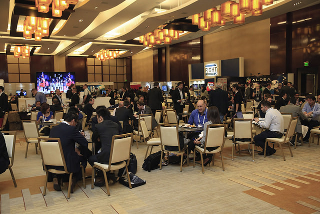The convention attracts representatives from some of the world's leading companies in the industry ©SPORTEL