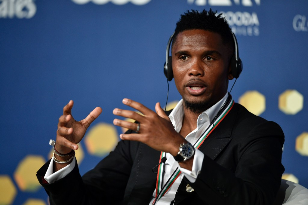 Former Cameroon striker Samuel Eto'o is advocating for change at the top of African football's governing body ©Getty Images
