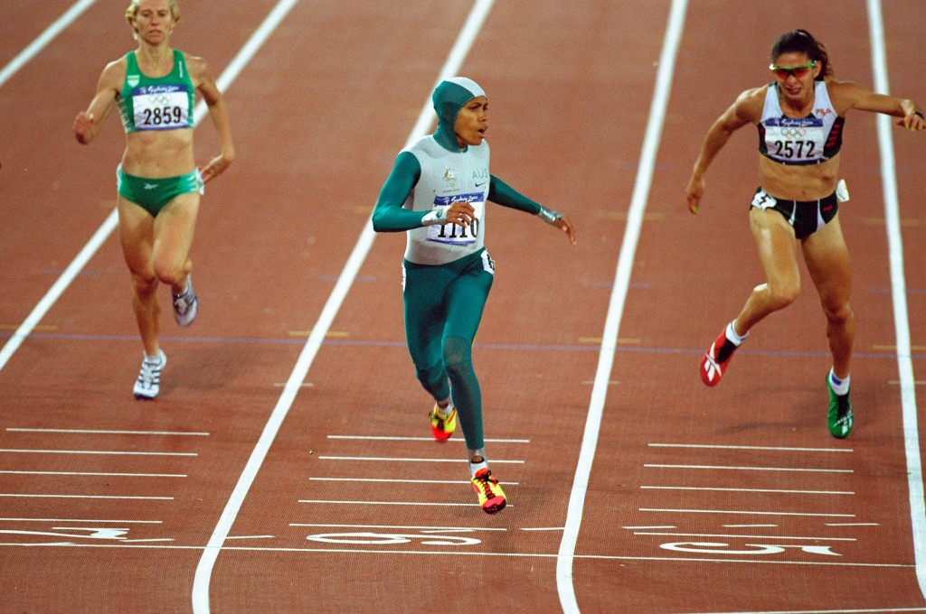 The Olympic Games create iconic moments and national heroes, such as Australia's Cathy Freeman at Sydney 2000 ©Getty Images
