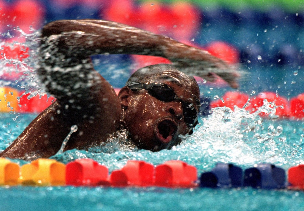 Eric ''The Eel'' Moussambani of Equatorial Guinea is an example of the Olympics boosting sport in a poor country ©Getty Images