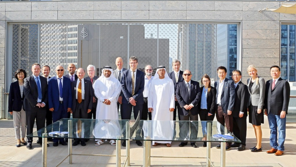 The ITTF Executive Board meeting took place in Dubai ©ITTF