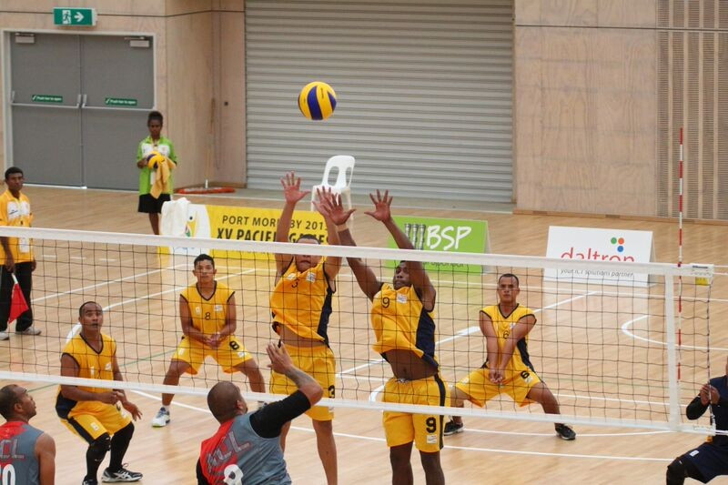 Volleyball made its arrival at Port Moresby 2015 with four matches at the BSP Arena ©Port Moresby 2015
