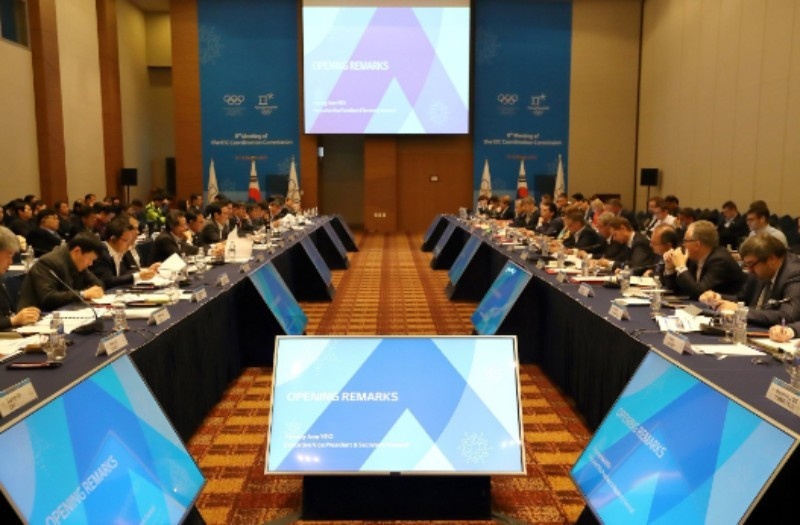 Budgetary matters were among issues discussed during the three-day IOC Coordination Commission inspection to Pyeongchang 2018 with less than a start until the start of the Winter Olympics ©Pyeongchang 2018
