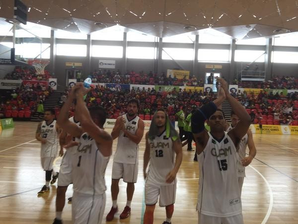 Guam's men's basketball team will face Fiji for gold after they beat Tahiti in the semi-final ©Team Guam/Twitter