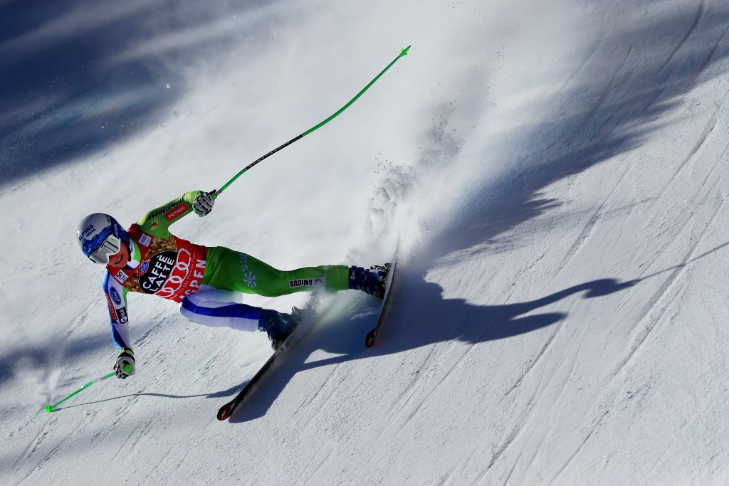 Ilka Štuhec added the overall downhill title to her World Championships gold medal ©Getty Images