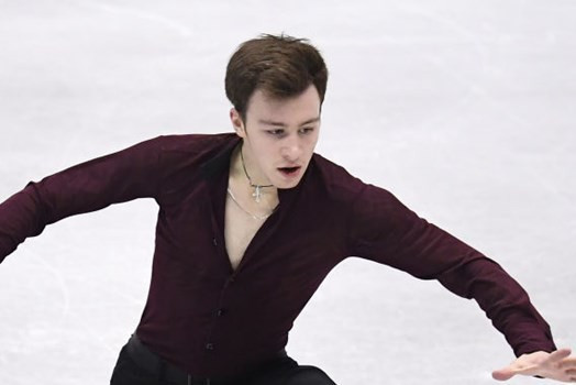 Rising Russian star wins men's short programme at ISU World Junior Figure Skating Championships