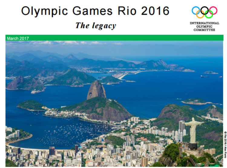 A document showing the supposed legacy benefits of Rio 2016 has been beamed around the world ©IOC