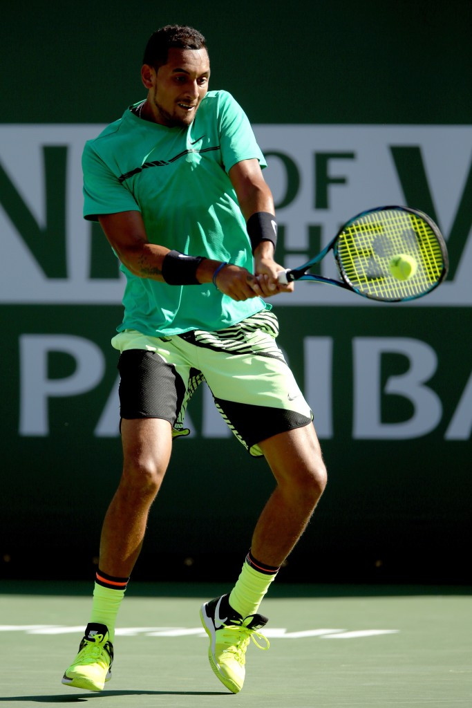Nick Kyrgios upset Novak Djokovic to progress ©Getty Images