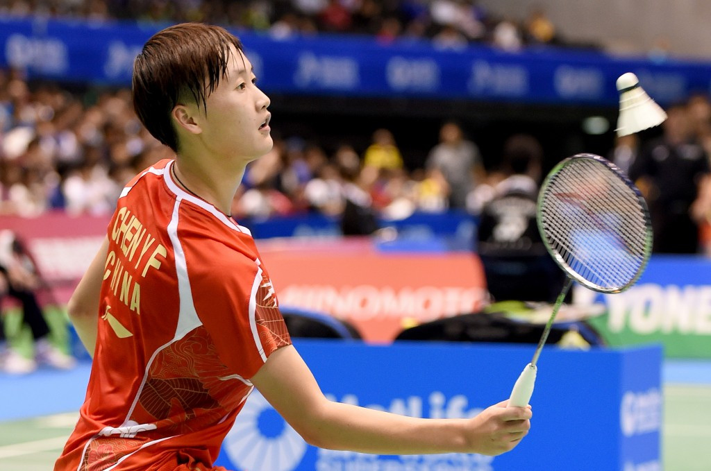 China's Chen Yufei progressed in the women's singles draw ©Getty Images